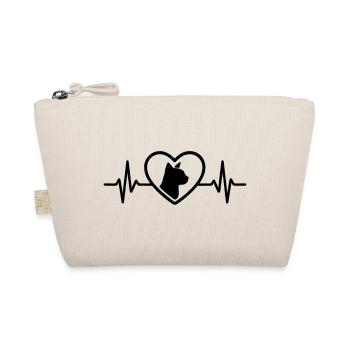 Chat Chat Cœur - Trousse biologique - nature - Devant