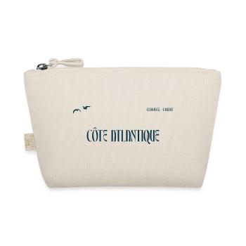 Côte Atlantique lettering - Organic Pouch - nature - Front