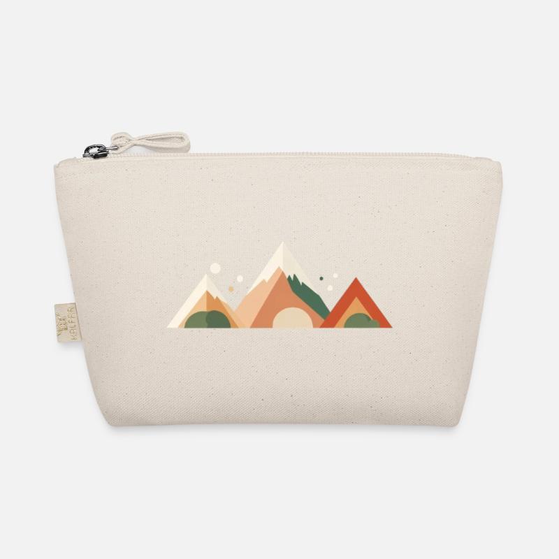 Alpine Sunset Peaks Bio-Täschchen