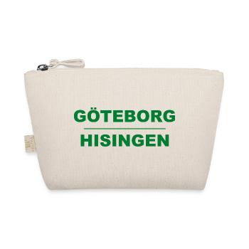 Göteborg Hisingen – Grün-schwarzes Design - Bio-Täschchen - Natur - Vorne