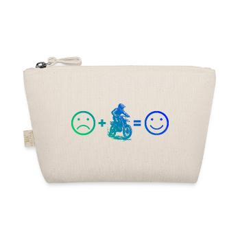 J’adore le motif cool du motocross - Trousse biologique - nature - Devant