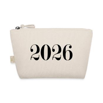 2026 - ein neues Jahr - Bio-Täschchen - Natur - Vorne
