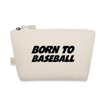Born to Baseball - Trousse biologique - nature - Devant