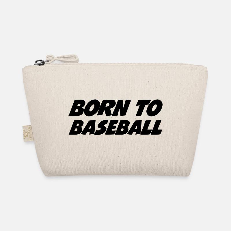 Geboren im Baseball Bio-Täschchen