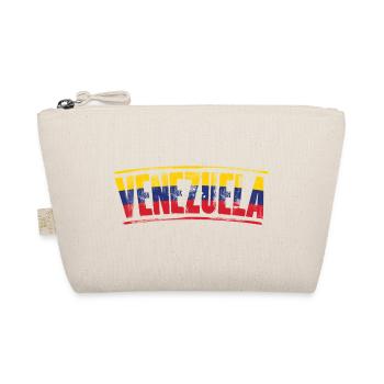 Venezuela Flag Wordmark - Organic Pouch - nature - Front