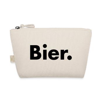 Bier. - Bio-Täschchen - Natur - Vorne