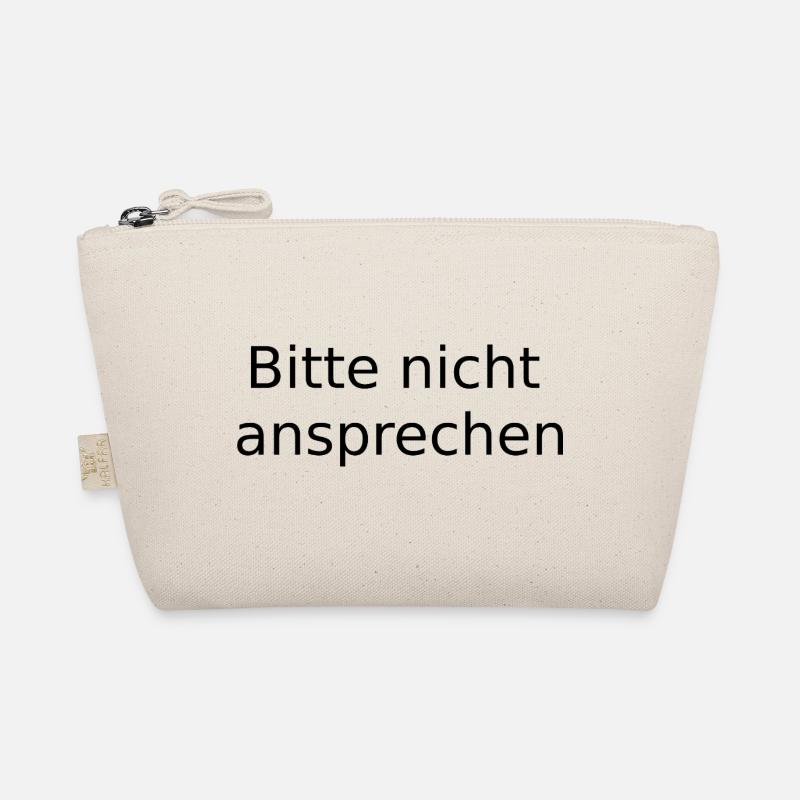 Bitte nicht ansprechen Bio-Täschchen