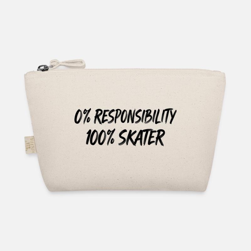 0% Responsibility 100% Skater Organic Pouch