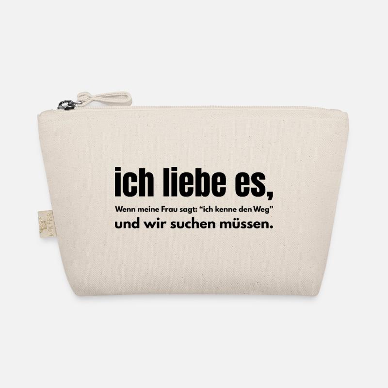 Ich liebe es – Wenn wir suchen müssen - Bio-Täschchen - Natur
