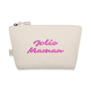 Jolie Maman Rose Néon - Trousse biologique - nature - Devant