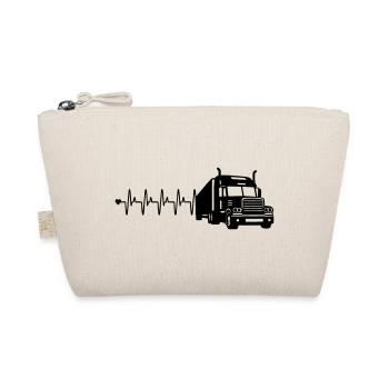 Truck heart rate - Organic Pouch - nature - Front