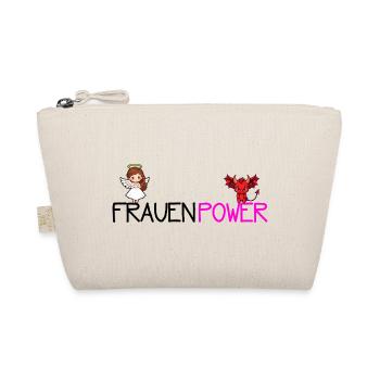 Frauenpower - Bio-Täschchen - Natur - Vorne