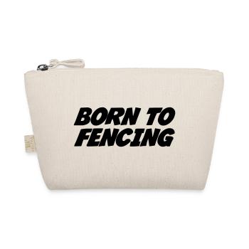 Né pour l'escrime : design dynamique et moderne - Trousse biologique - nature - Devant