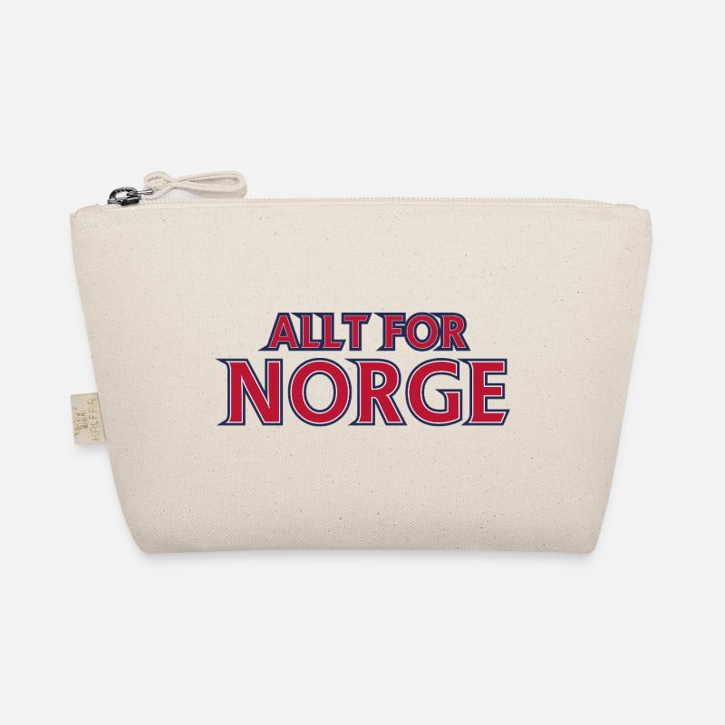 Emblème rétro de la Norvège Trousse biologique