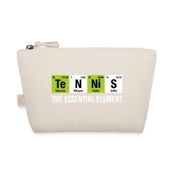Tennis: Wesentliches Element: Lustige Chemie. - Bio-Täschchen - Natur - Vorne