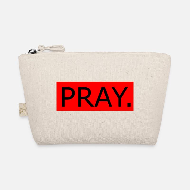 T-Shirt Pray Bio-Täschchen