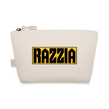 RAZZIA Typo Contrast Yellow Black - Organic Pouch - nature - Front