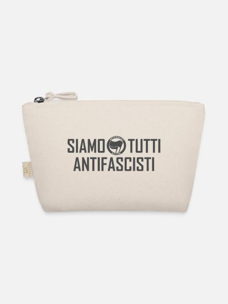 SIAMO TUTTI ANTIFASCISTI inkognito - Bio-Täschchen - Natur