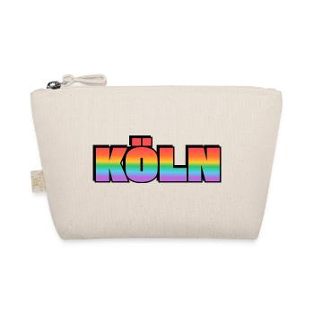 Köln Rainbow LGBT Gay Pride - Bio-Täschchen - Natur - Vorne