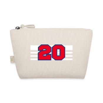Nummer 20 Frankreich - Bio-Täschchen - Natur - Vorne