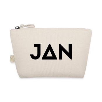 First name Jan - Organic Pouch - nature - Front