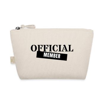 Official Member - Crew Team Club Mitglied Event - Bio-Täschchen - Natur - Vorne