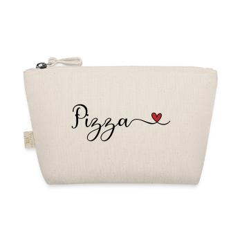 Cœur de Pizza - Trousse biologique - nature - Devant