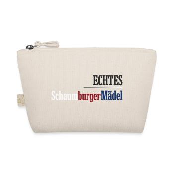 Echtes Schaumburger Mädel Niedersachsen - Bio-Täschchen - Natur - Vorne