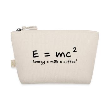 Kaffeeliebhaber Wissenschaftlicher Humor - Bio-Täschchen - Natur - Vorne