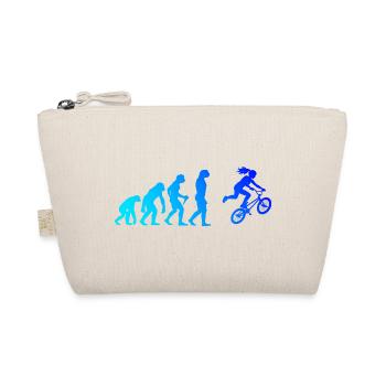 Freestyle-BMX Geschenk für eine Freestyle-Fahrerin - Bio-Täschchen - Natur - Vorne