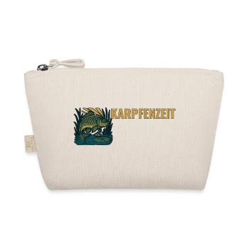 Karpfenangeln Karpfenzeit. - Bio-Täschchen - Natur - Vorne