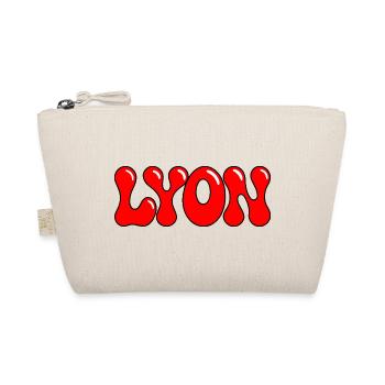Lyon Letters Red Gum - Bio-Täschchen - Natur - Vorne