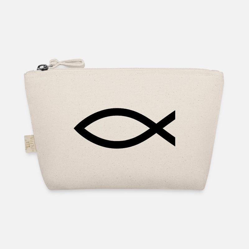 Fish (Christianity) Organic Pouch