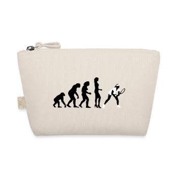 evolution_female_tennis_2c - Organic Pouch - nature - Front