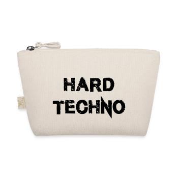 Hard Techno - Bio-Täschchen - Natur - Vorne