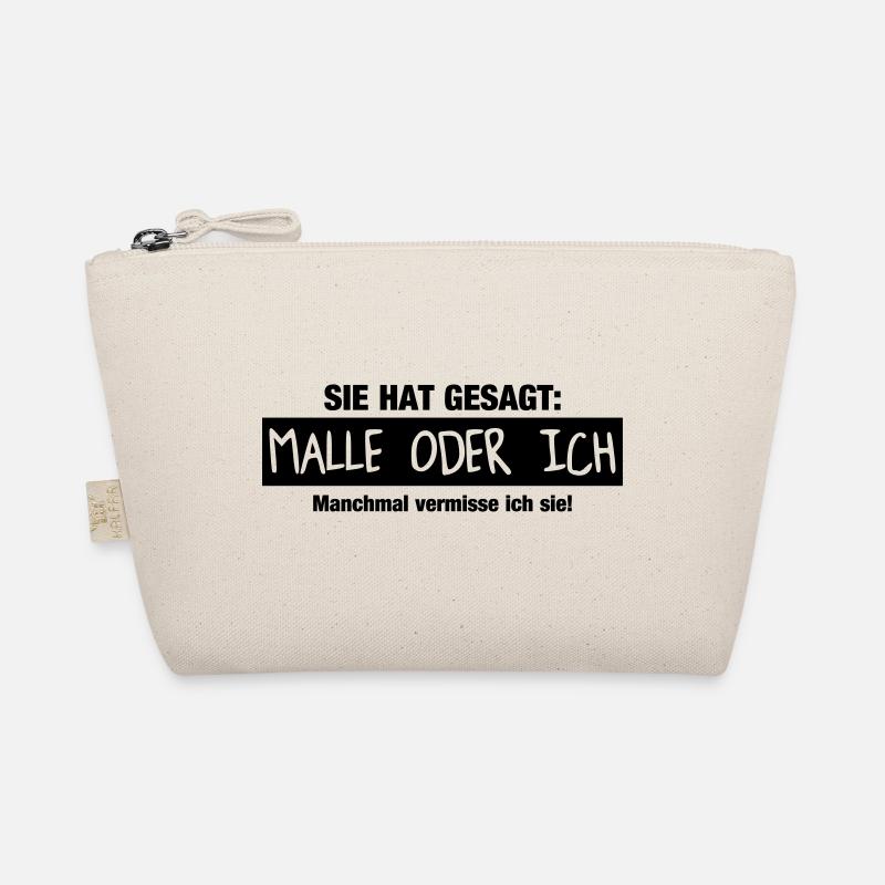 Malle oder ich Bio-Täschchen