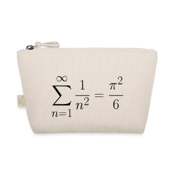 The Basel Problem Gift Idea - Organic Pouch - nature - Front