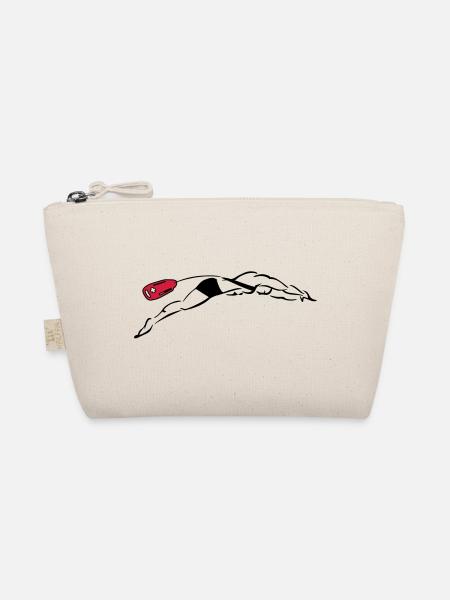 lifeguard plunge - Organic Pouch - nature - Front