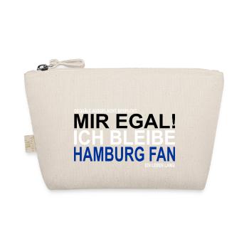 Design gequälter Hamburg Fan... - Bio-Täschchen - Natur - Vorne