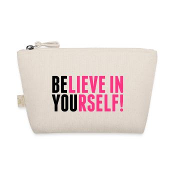 believe in yourself - be you - Bio-Täschchen - Natur - Vorne
