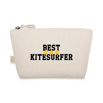 Kitesurfen / Kitesurfer / Kiteboarden / Kitesurf - Bio-Täschchen - Natur - Vorne