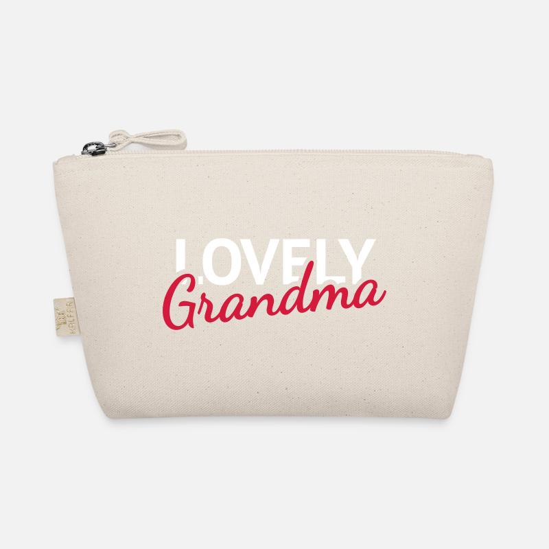 Lovely Grandma - Bio-Täschchen - Natur