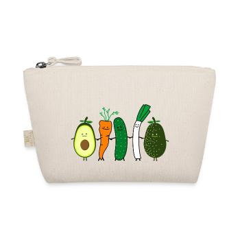 vegetable friends - Organic Pouch - nature - Front