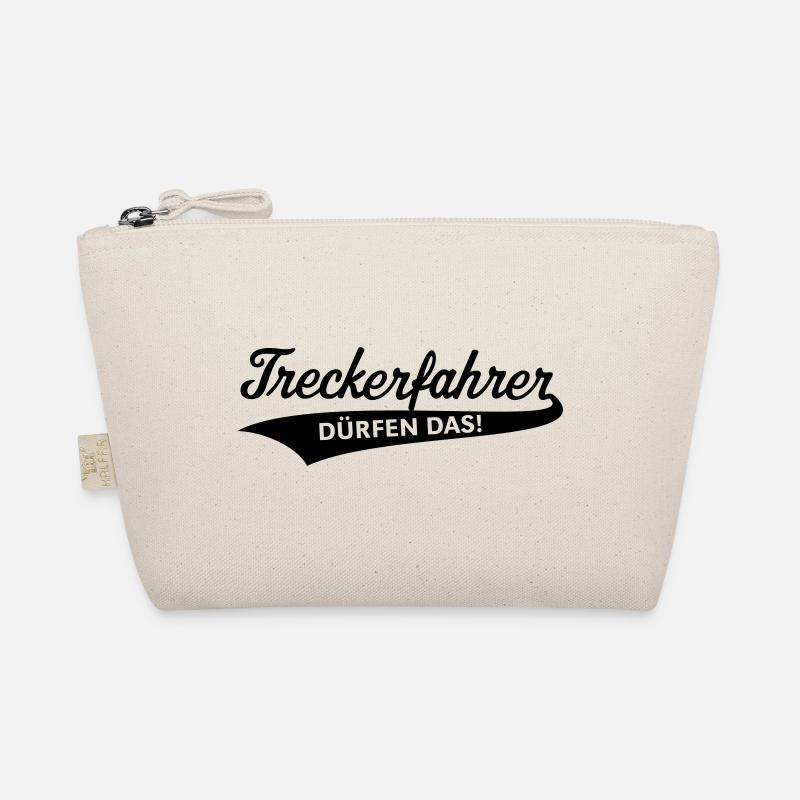 Treckerfahrer Dürfen Das! (Trecker / Traktor, V4) Bio-Täschchen