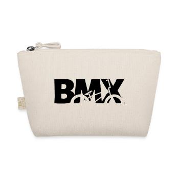 BMX Stunt Shirt für Freestyle Fans - Bio-Täschchen - Natur - Vorne
