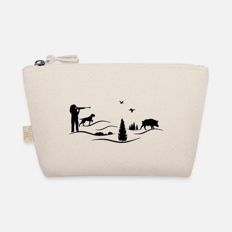 Huntress wirehaired pointer Organic Pouch