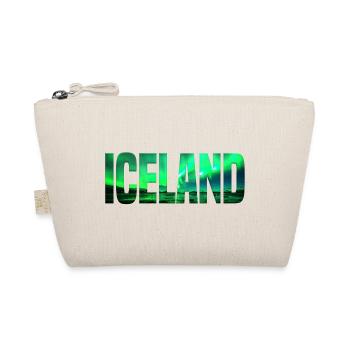 Islande – Aurores boréales Typographie - Trousse biologique - nature - Devant