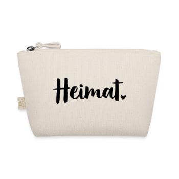 Heimat Herz - Bio-Täschchen - Natur - Vorne