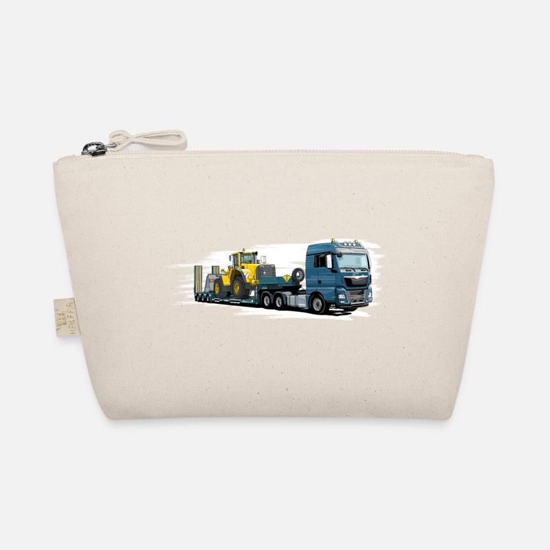 Low-loader with wheel loader Organic Pouch