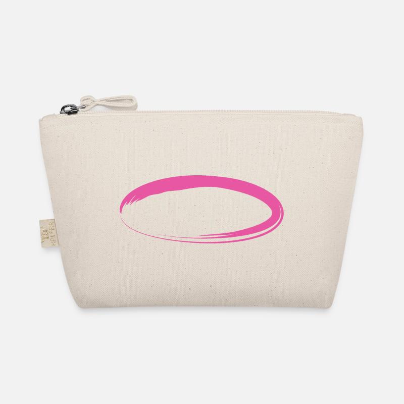 Oval Circle Organic Pouch